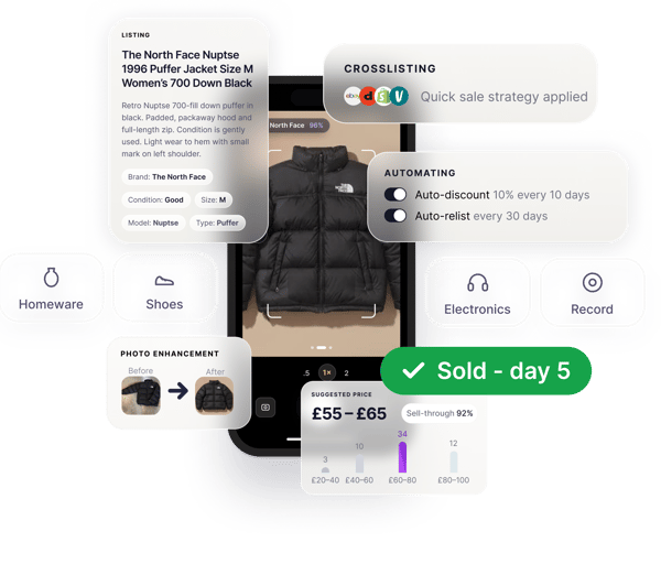 Listing Monster checks prices, lists in bulk and automates sales for resellers